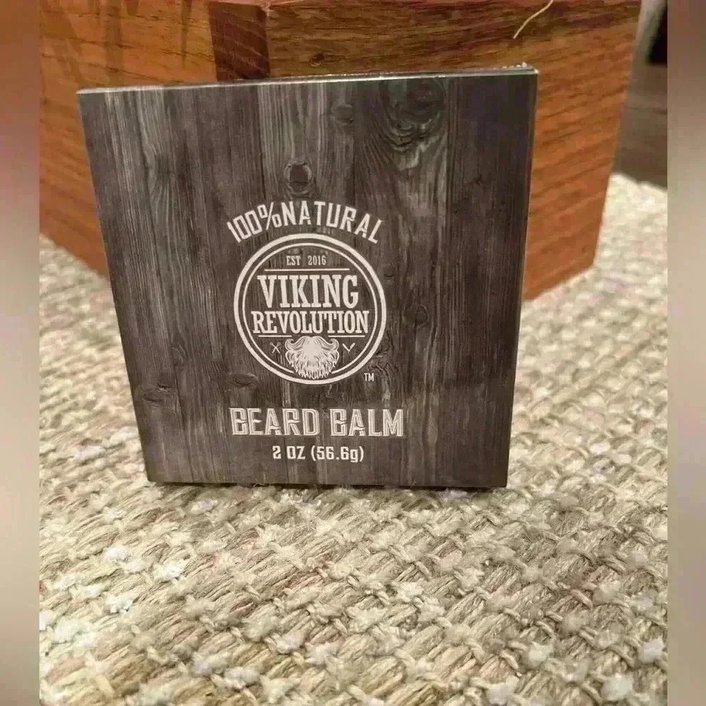 Viking Revolution Beard Balm 2 oz, 100% natural, brand new in package